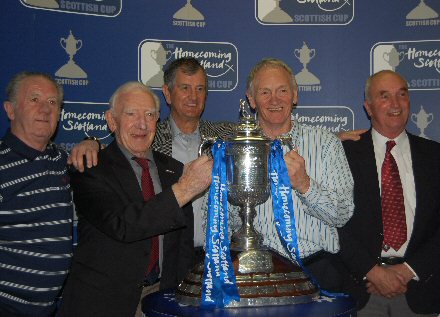 Willie Callaghan, Ron Mailer, Bert Paton, Roy Barry and Alex Smith
