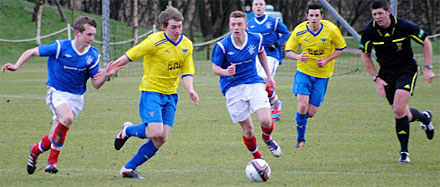 Allan Smith, Rangers v Dunfermline U19s