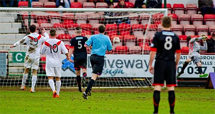 Airdrieonians goal