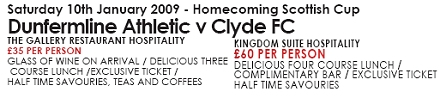 Hospitality deals Homecoming Scottish Cup