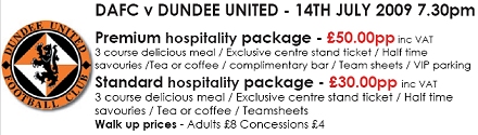 Hospitality packages