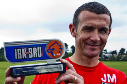 Jim McIntyre Manager of the Month April 2011