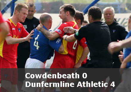 Cowdenbeath 0 Dunfermline 4