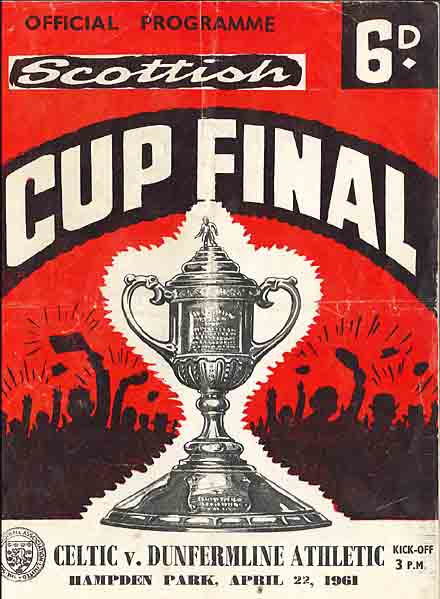 1961 Scottish Cup Final Programme