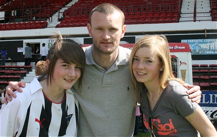 Scott Wilson at East End Park Open day 17th May 2009