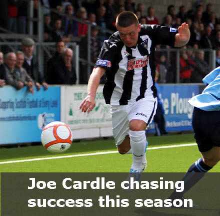 Joe Cardle chasing success