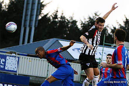 Andy Barrowman v Inverness Caley thistle