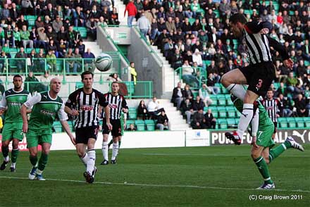 Austin McCann&#039;s first goal for Dunfermline
