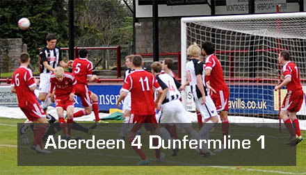 Aberdeen U20s v Dunfermline U20s